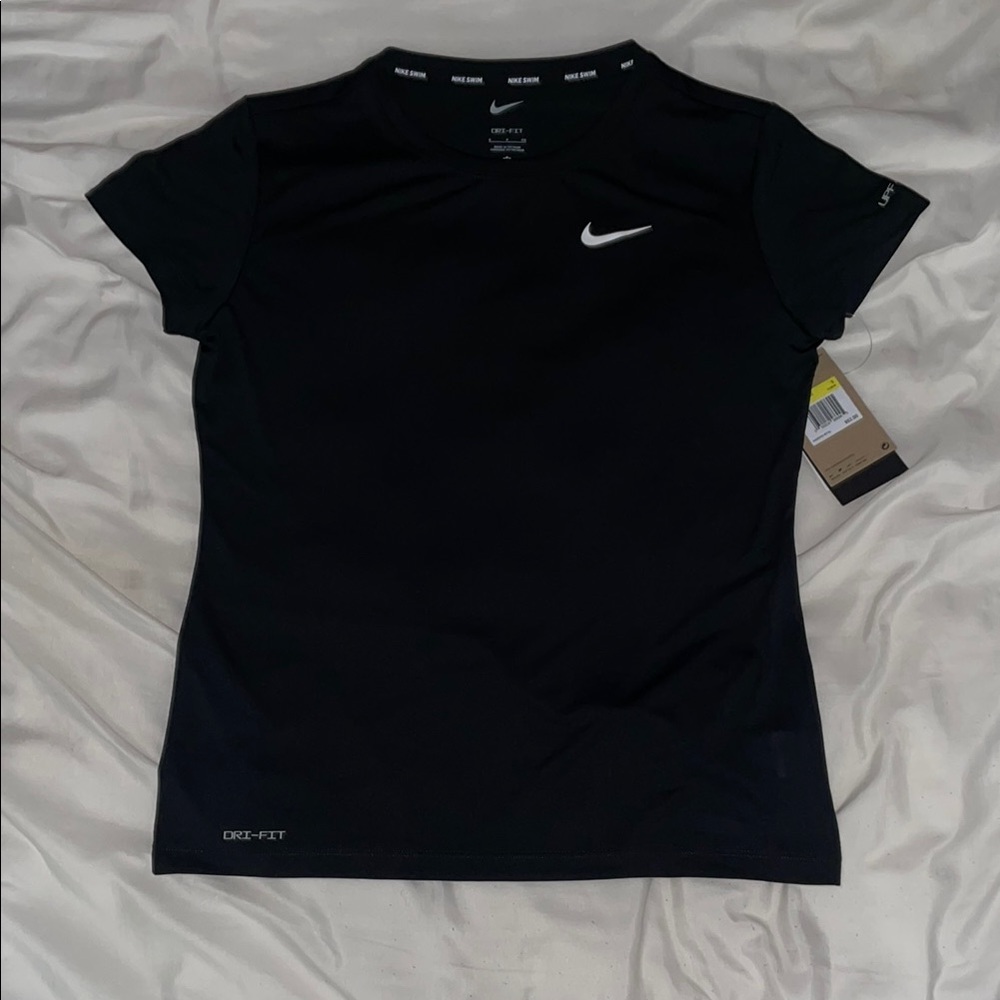Nike Black Fitted Short Sleeve T-Shirt